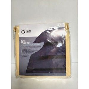 NEW‎ Nestl Bedding Company Duvet Twin Cover Set 68"x90" Hypoallergenic